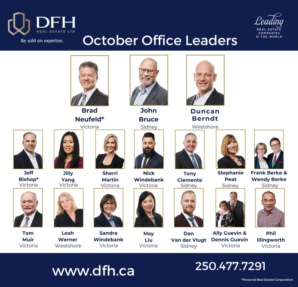 dfh real estate leading realtors october 2021