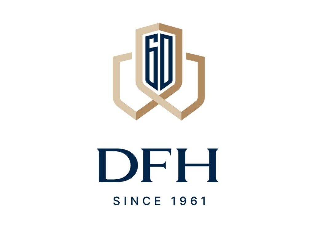 dfh real estate 60 anniversary logo